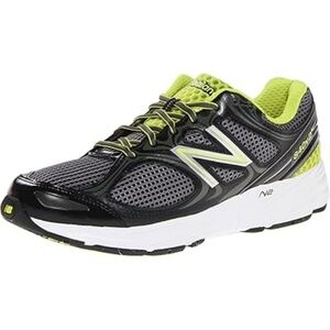 New Balance Black and Lime Athletic Running Shoes Sz 14